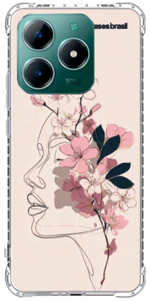 Capinha para Celular Silhueta Botânica