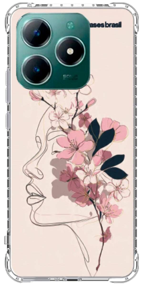 Capinha para Celular Silhueta Botânica