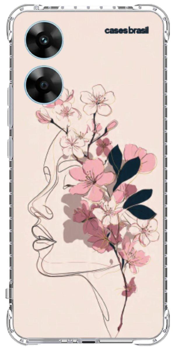 Capinha para Celular Silhueta Botânica