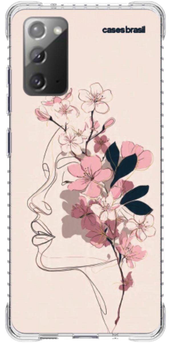 Capinha para Celular Silhueta Botânica