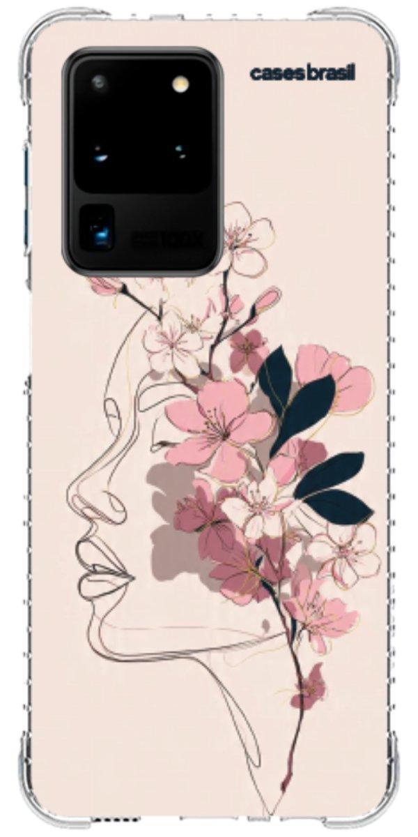Capinha para Celular Silhueta Botânica