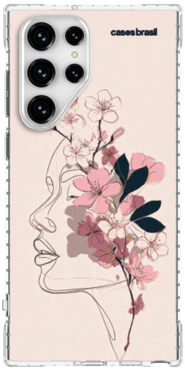 Capinha para Celular Silhueta Botânica