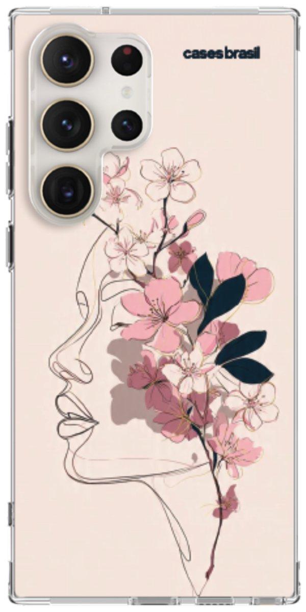 Capinha para Celular Silhueta Botânica