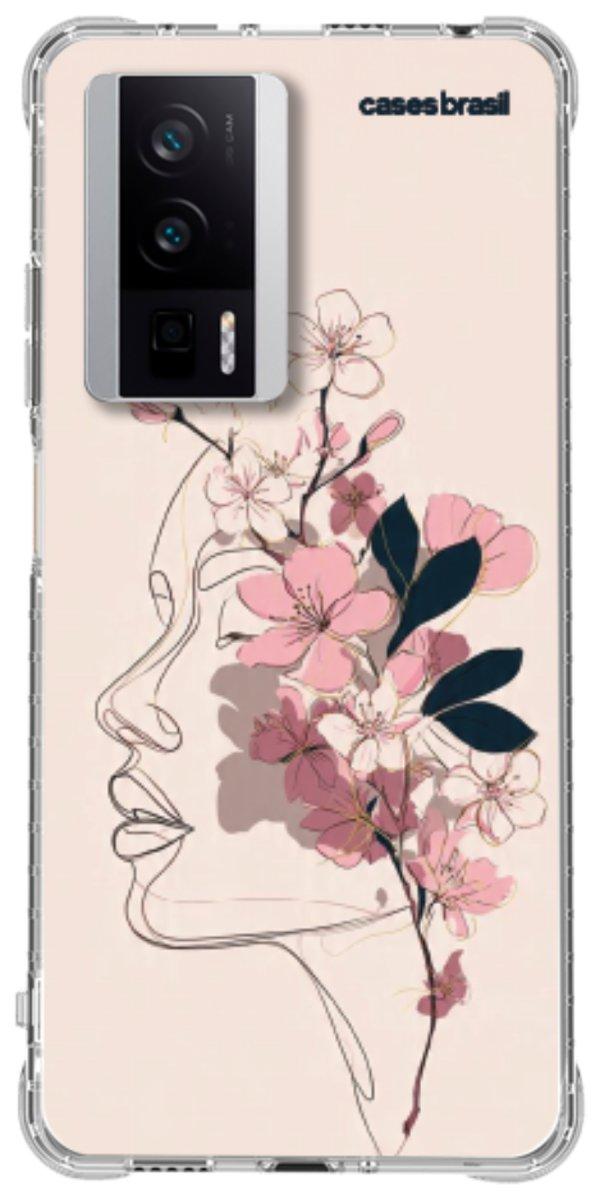 Capinha para Celular Silhueta Botânica