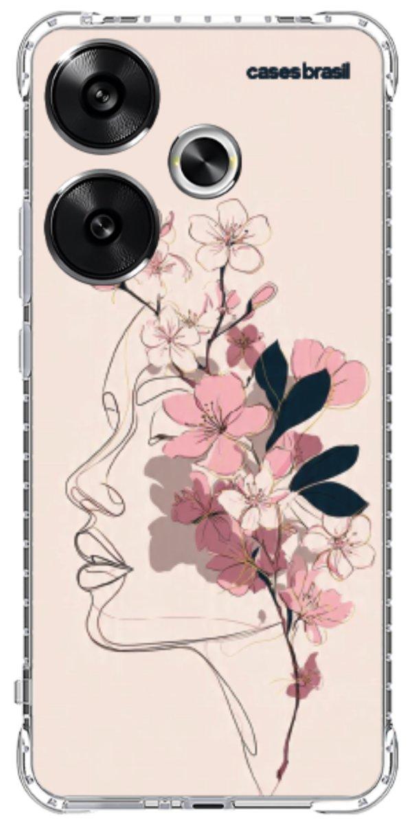 Capinha para Celular Silhueta Botânica