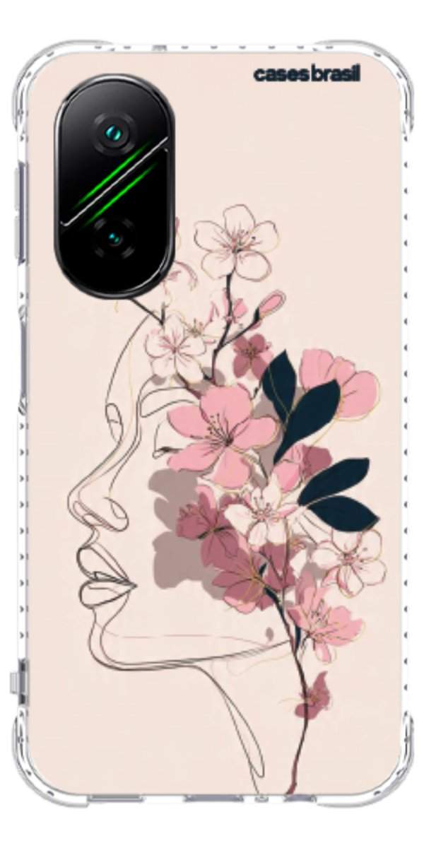 Capinha para Celular Silhueta Botânica