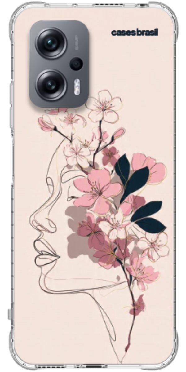 Capinha para Celular Silhueta Botânica