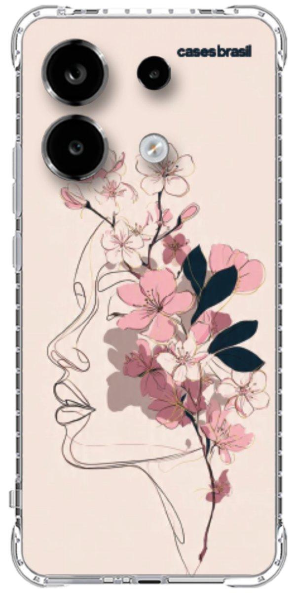 Capinha para Celular Silhueta Botânica