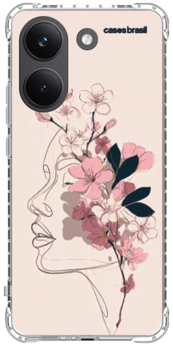 Capinha para Celular Silhueta Botânica