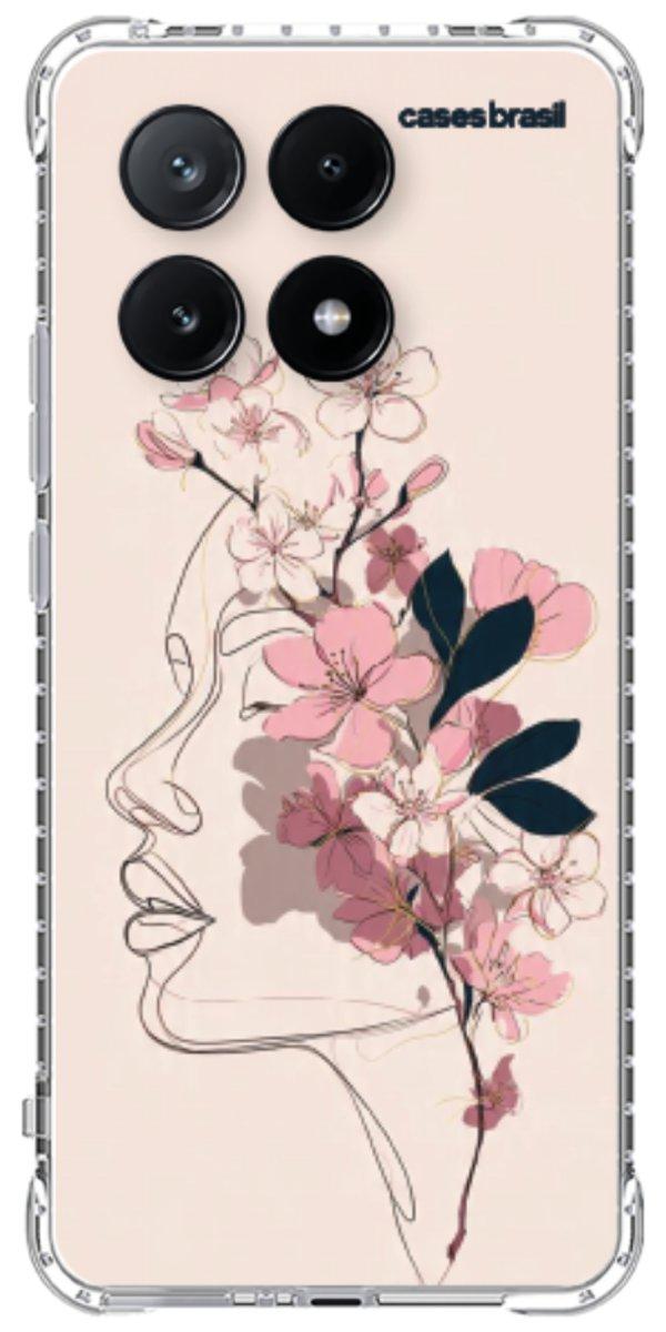 Capinha para Celular Silhueta Botânica