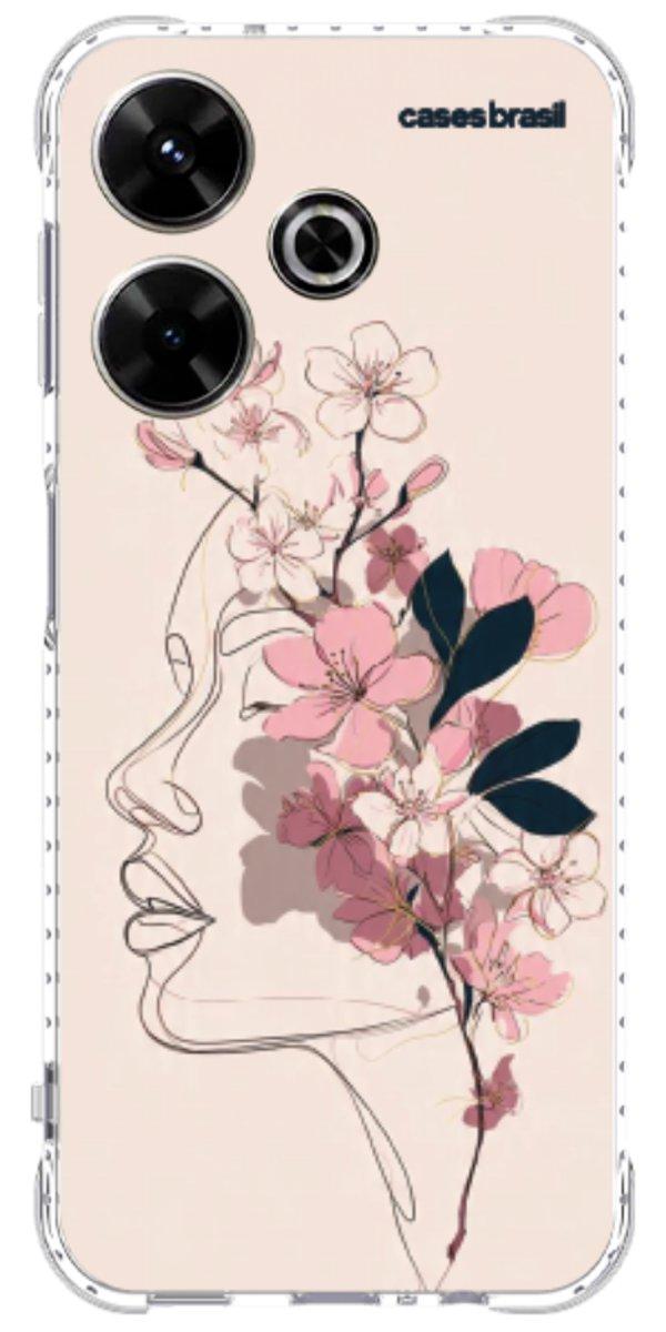 Capinha para Celular Silhueta Botânica