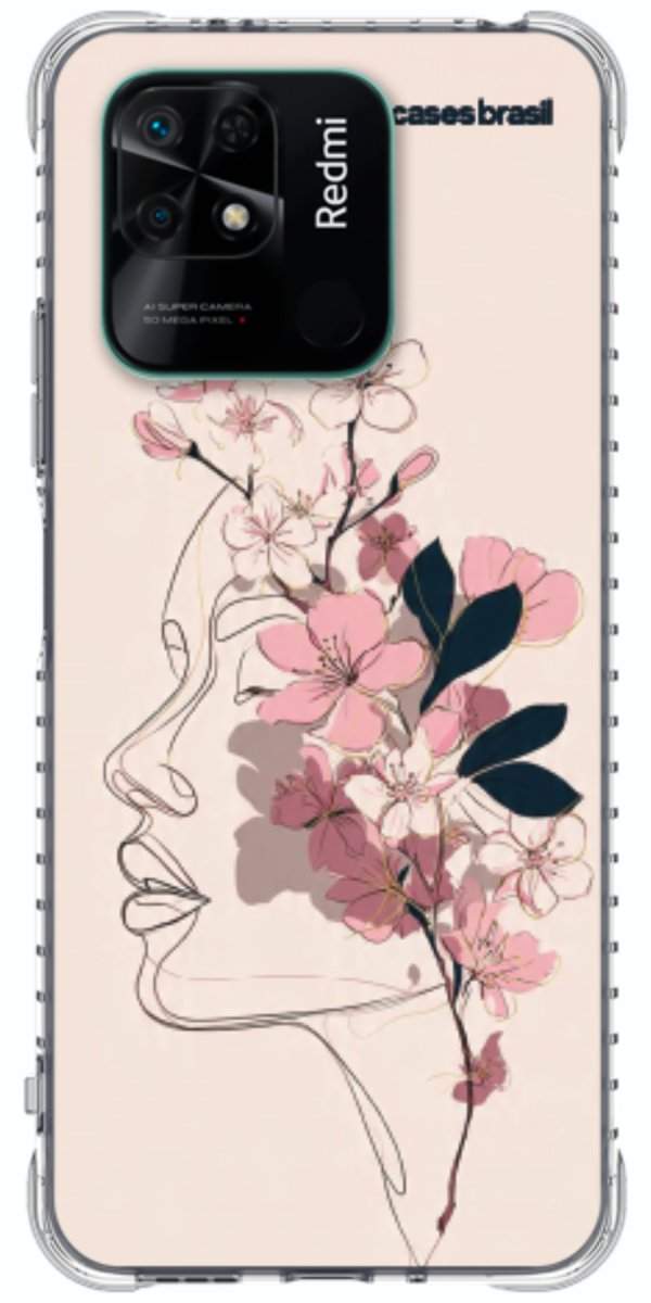 Capinha para Celular Silhueta Botânica