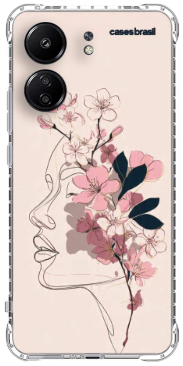 Capinha para Celular Silhueta Botânica