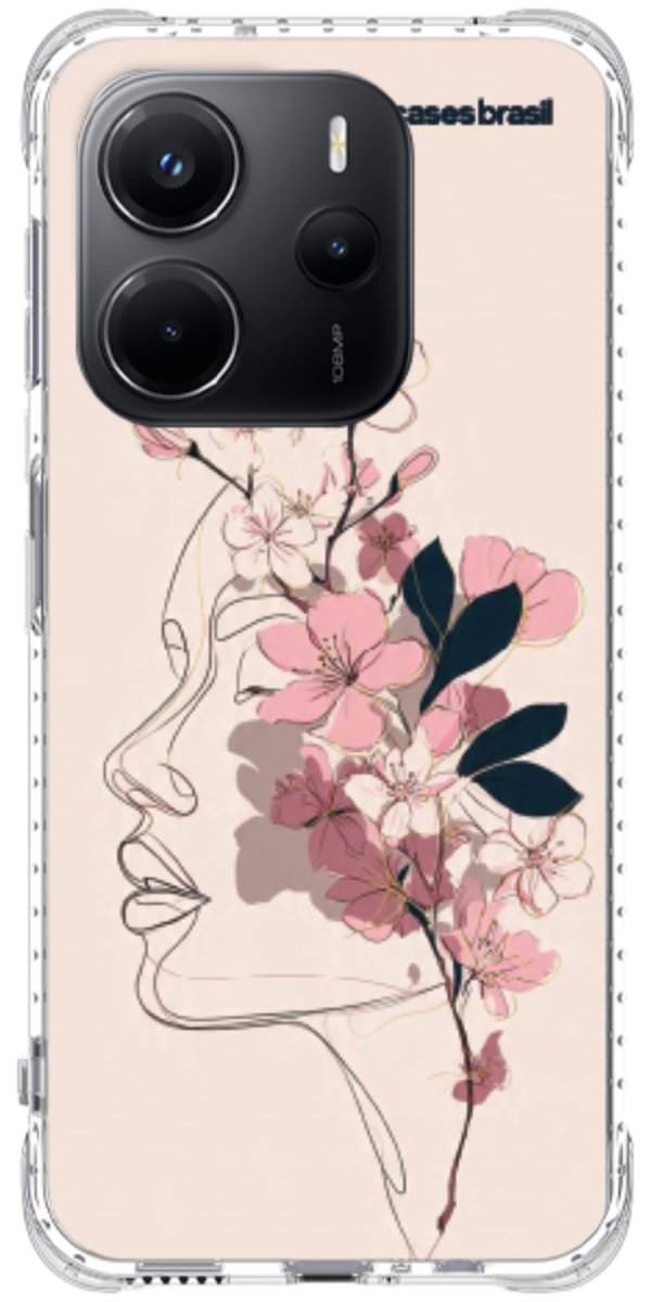 Capinha para Celular Silhueta Botânica