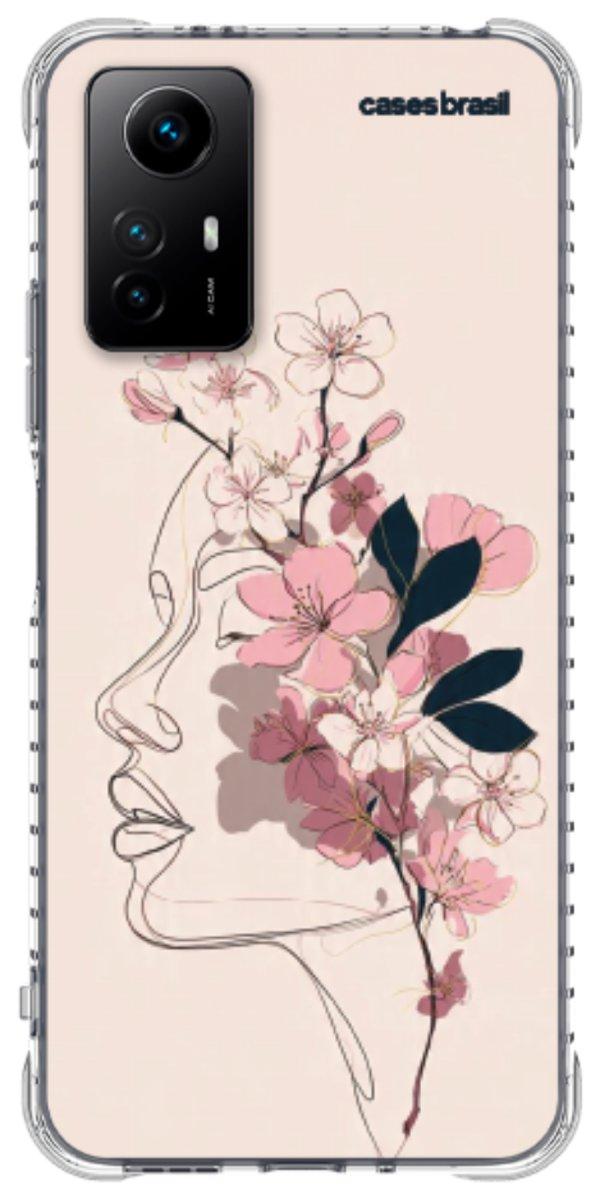 Capinha para Celular Silhueta Botânica