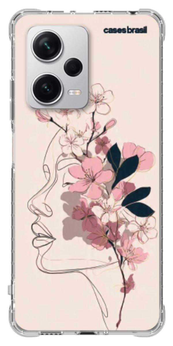 Capinha para Celular Silhueta Botânica