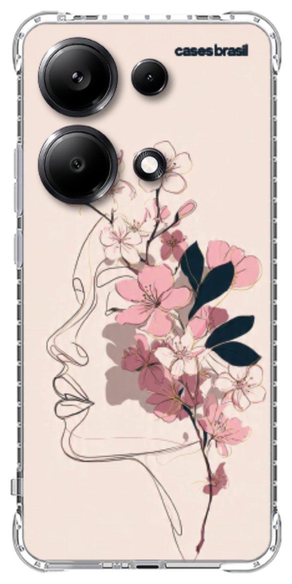 Capinha para Celular Silhueta Botânica