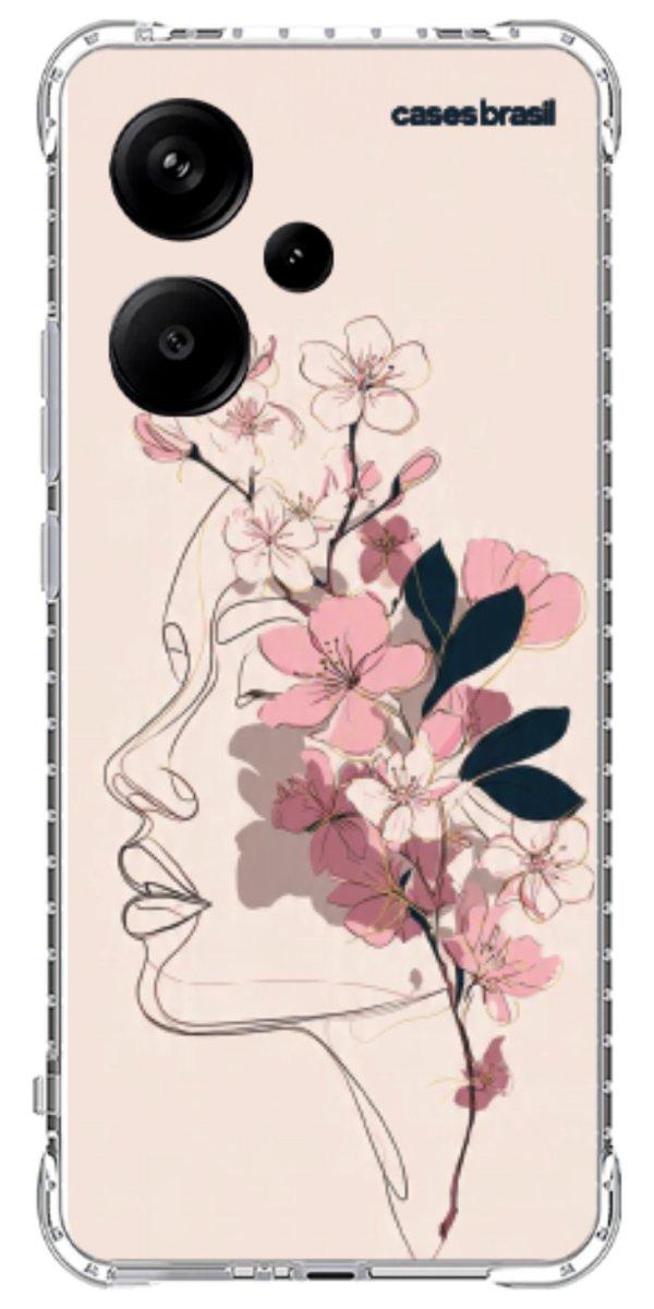 Capinha para Celular Silhueta Botânica