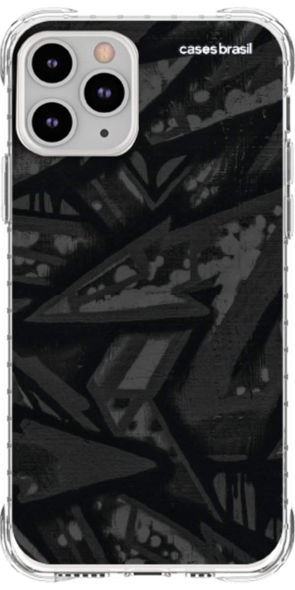 Capinha para Celular Camuflado Grafite.