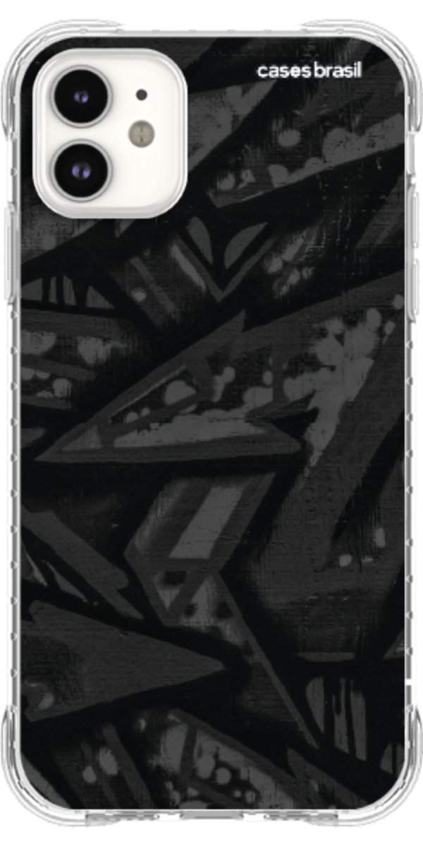 Capinha para Celular Camuflado Grafite.