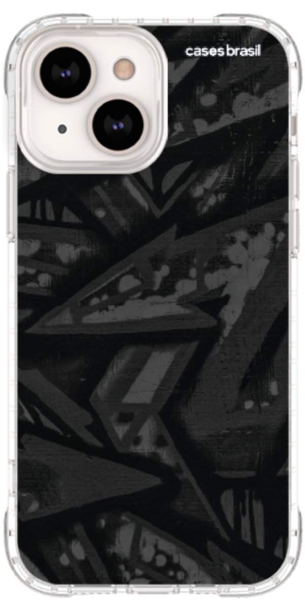 Capinha para Celular Camuflado Grafite.