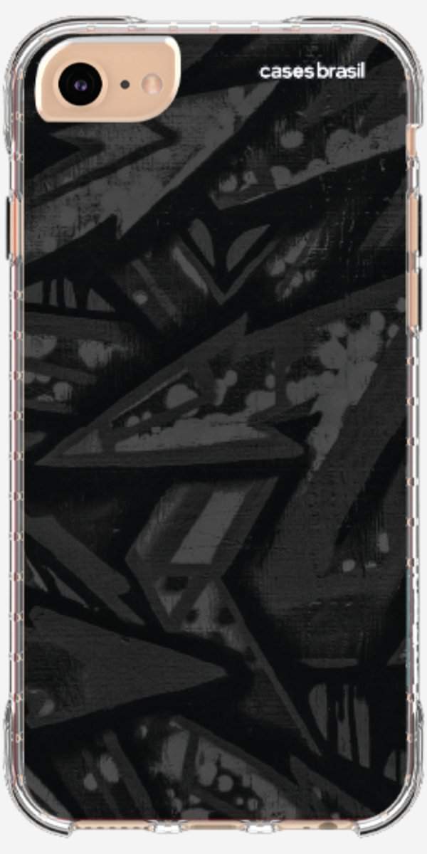 Capinha para Celular Camuflado Grafite.