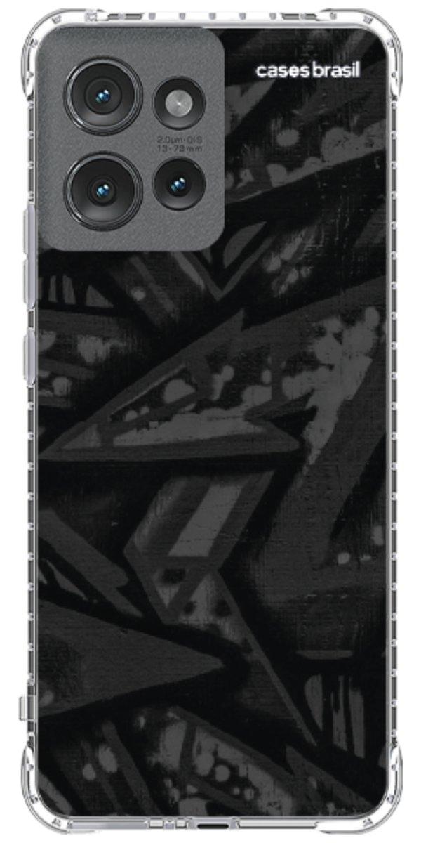 Capinha para Celular Camuflado Grafite.