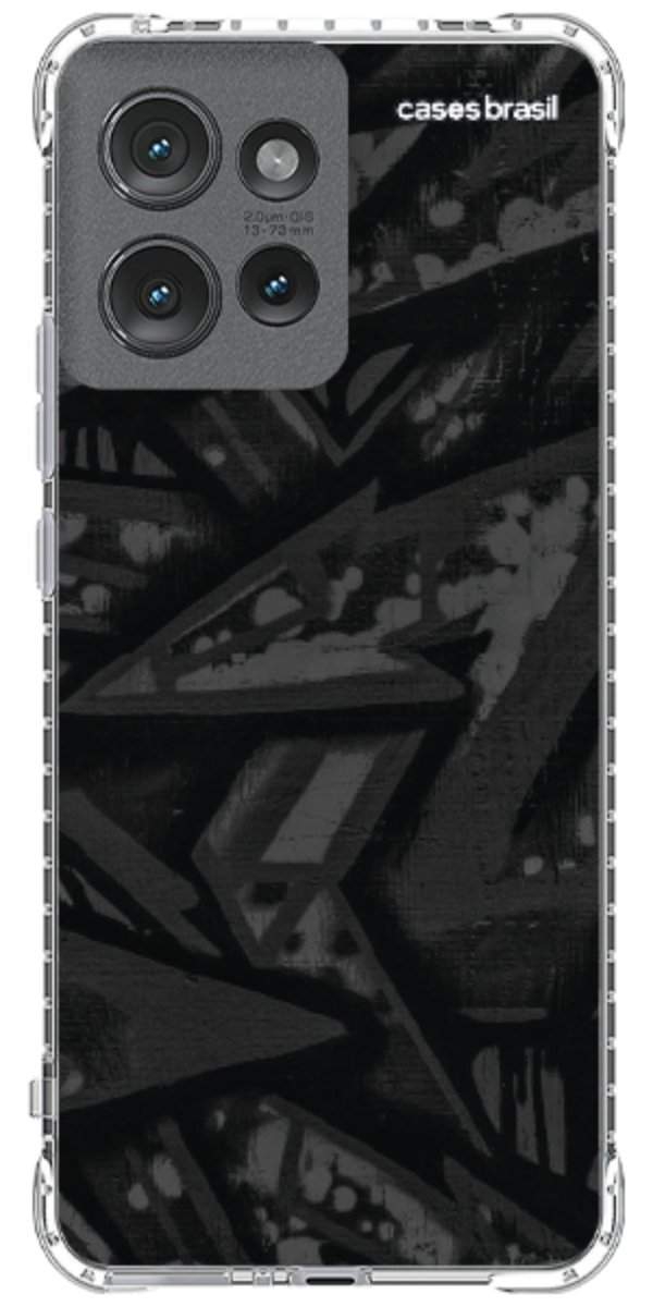 Capinha para Celular Camuflado Grafite.