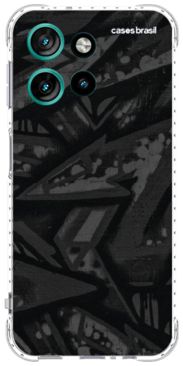 Capinha para Celular Camuflado Grafite.