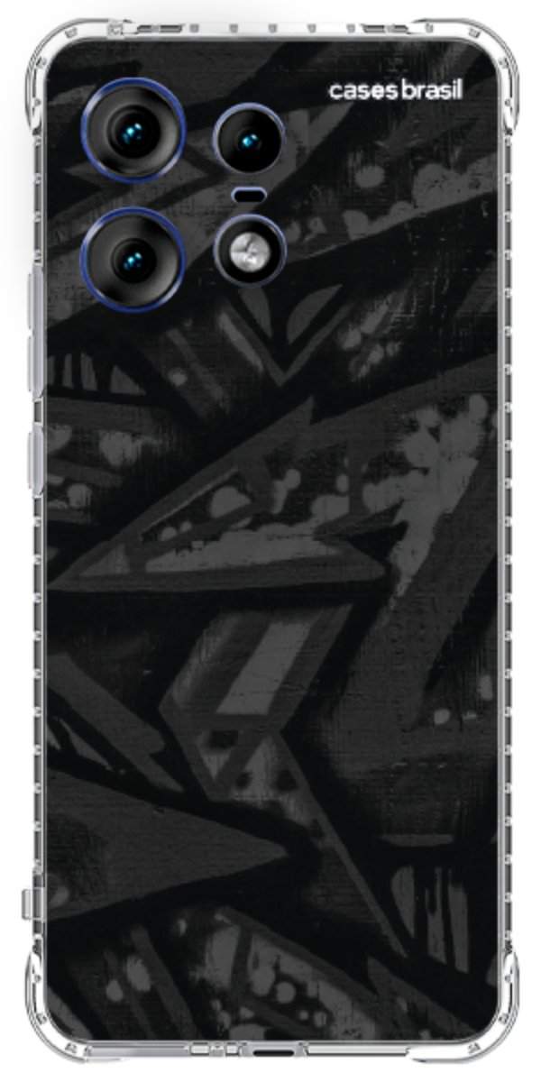 Capinha para Celular Camuflado Grafite.