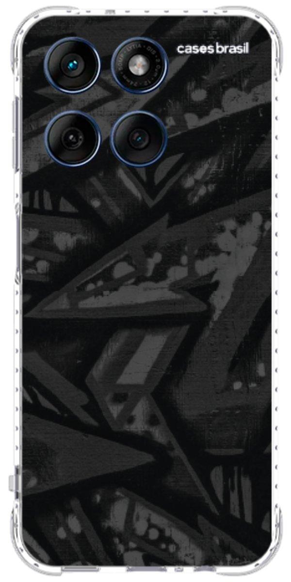Capinha para Celular Camuflado Grafite.
