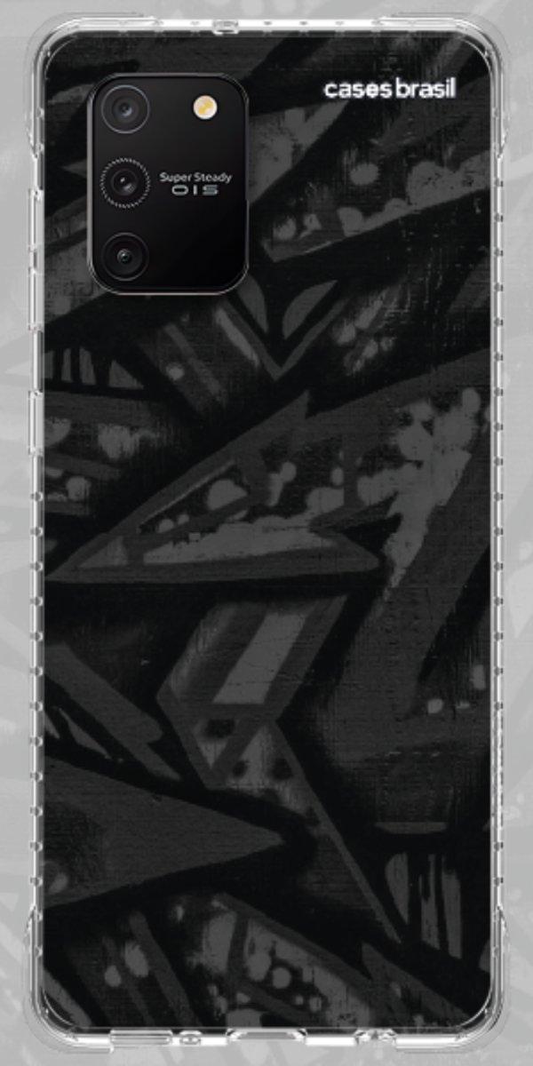 Capinha para Celular Camuflado Grafite.