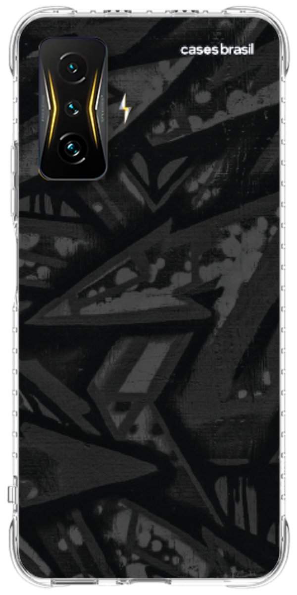 Capinha para Celular Camuflado Grafite.