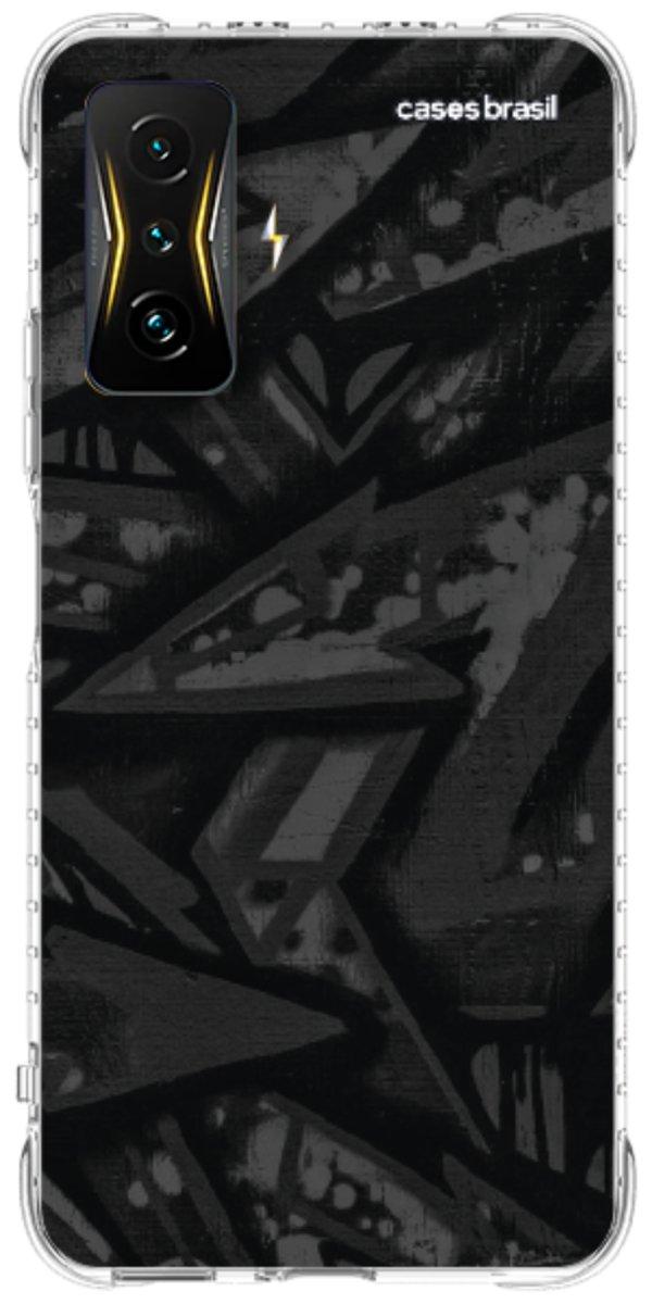Capinha para Celular Camuflado Grafite.