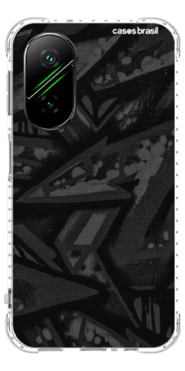 Capinha para Celular Camuflado Grafite.