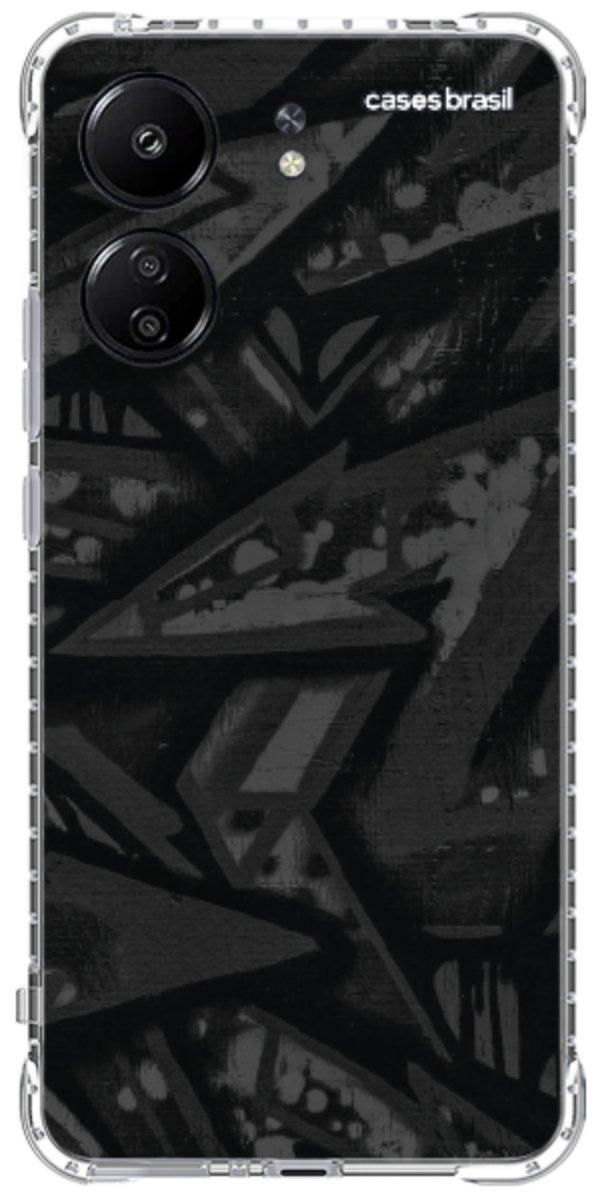 Capinha para Celular Camuflado Grafite.