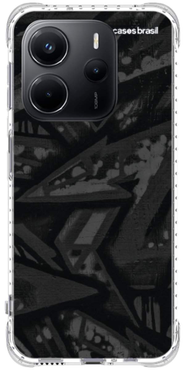 Capinha para Celular Camuflado Grafite.