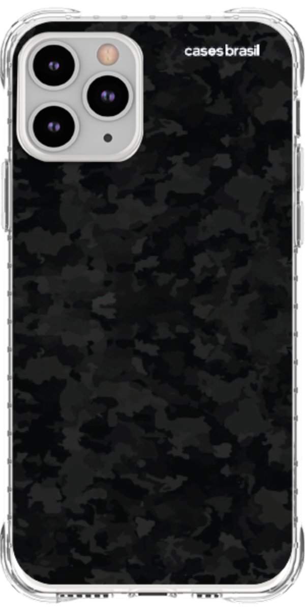 Capinha para Celular Camuflado Black