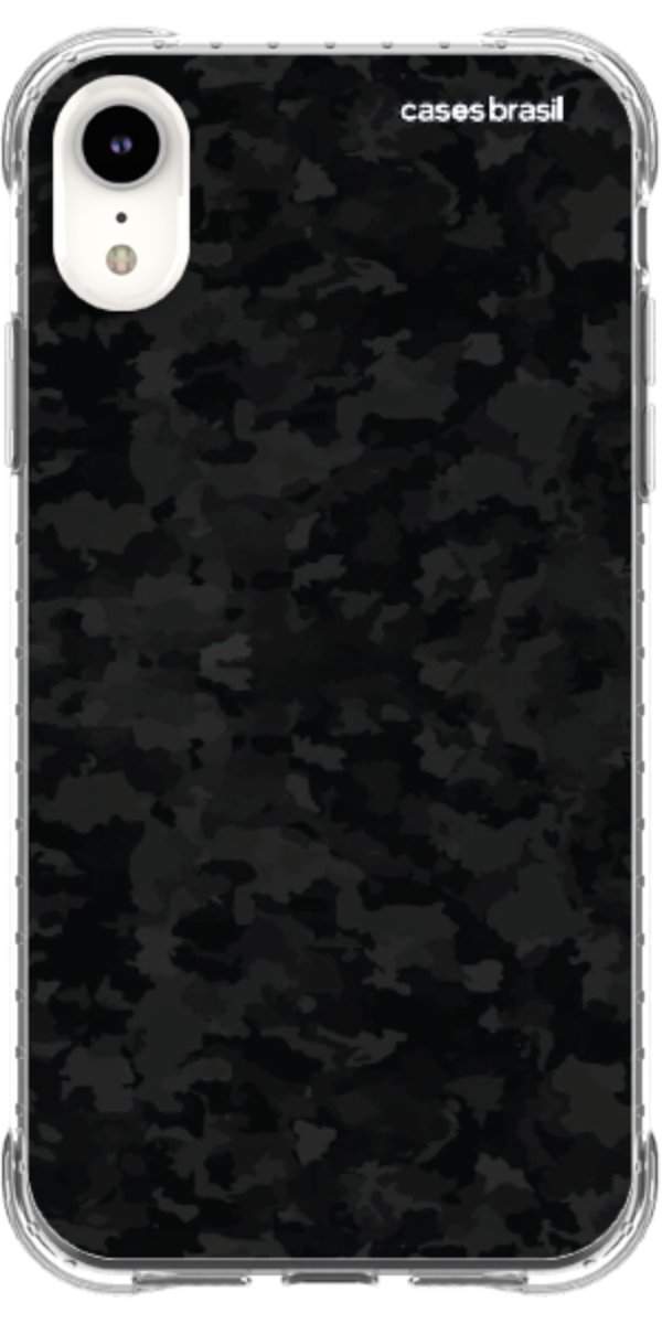 Capinha para Celular Camuflado Black