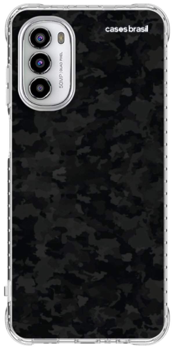 Capinha para Celular Camuflado Black