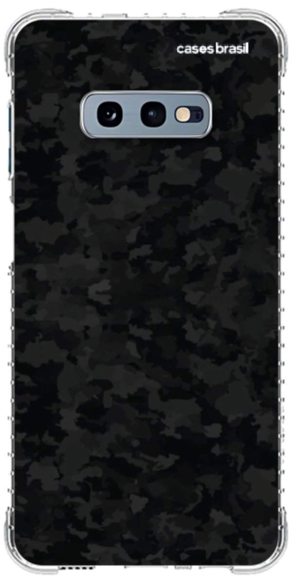 Capinha para Celular Camuflado Black