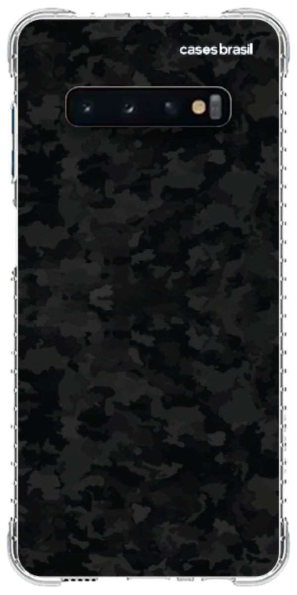 Capinha para Celular Camuflado Black