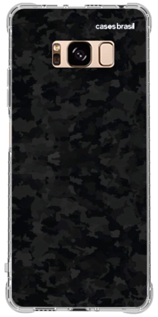 Capinha para Celular Camuflado Black