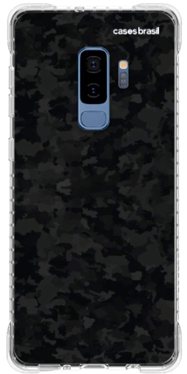 Capinha para Celular Camuflado Black