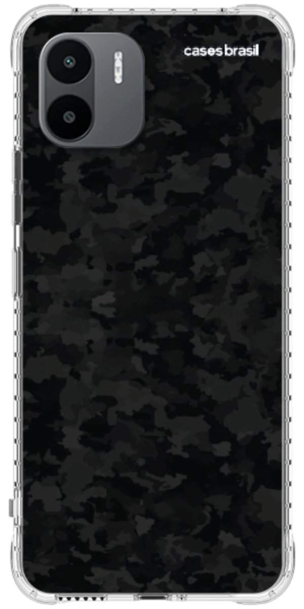 Capinha para Celular Camuflado Black
