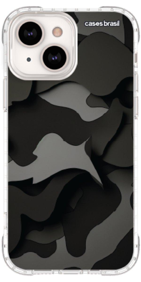 Capinha para Celular Camuflado Cinza