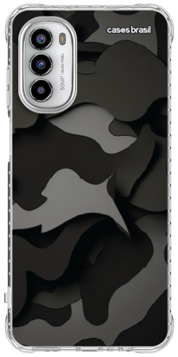 Capinha para Celular Camuflado Cinza