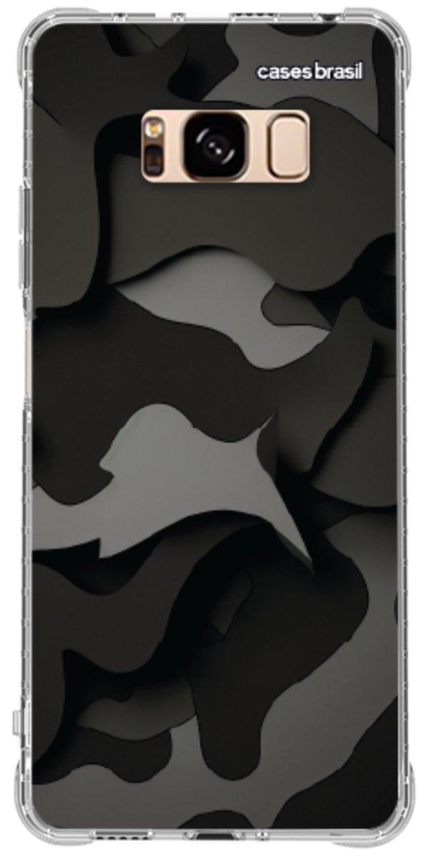 Capinha para Celular Camuflado Cinza