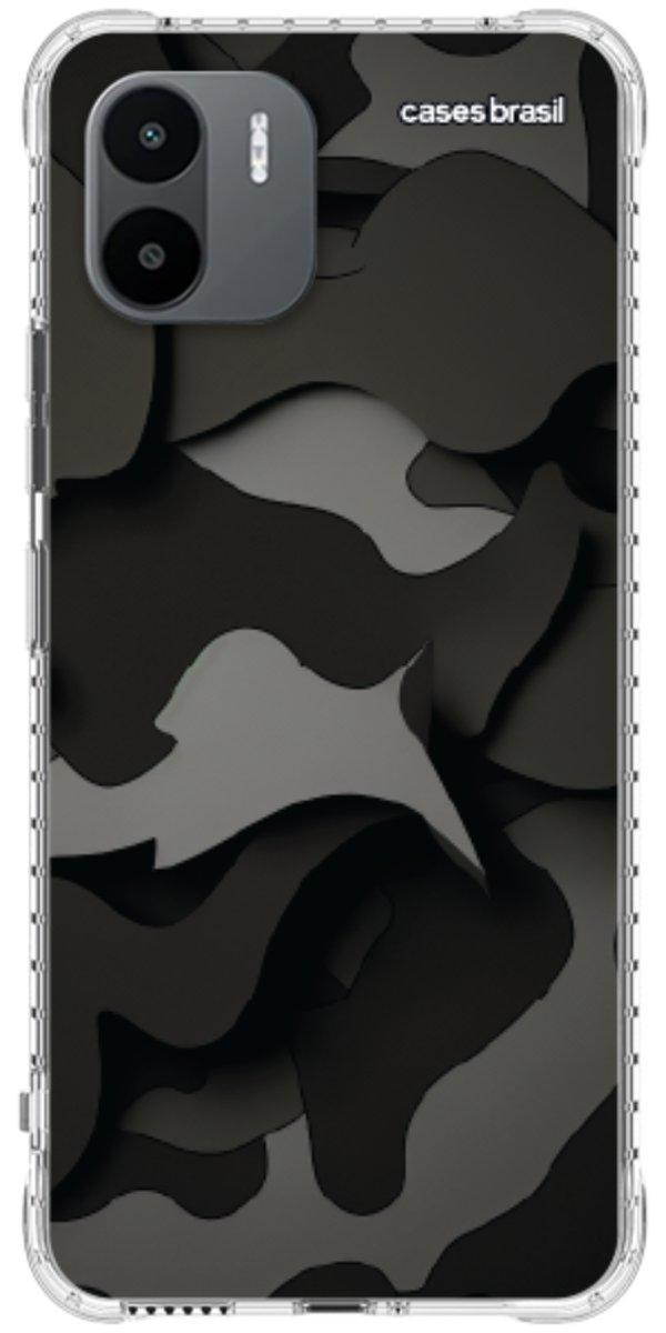 Capinha para Celular Camuflado Cinza
