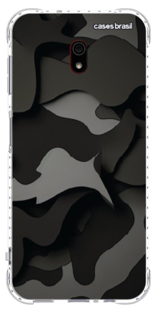 Capinha para Celular Camuflado Cinza